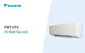 FWT-HTV Hi-Wall fan coil - Webinar 5 minutes